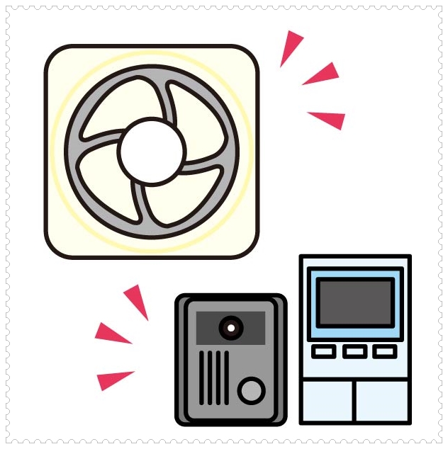 換気扇取り付け
